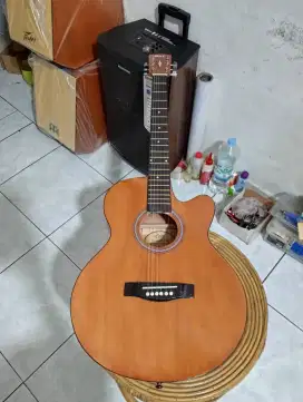 Gitar akustik cort tanbes