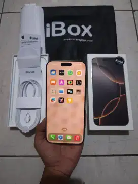 iphone 16 pro max 256GB Blibli resmi Indonesia bh tinggi baru 1 bulan
