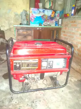 DiJUAL GENSET BENSIN 5000 WATT bisa stater tidak ada aki