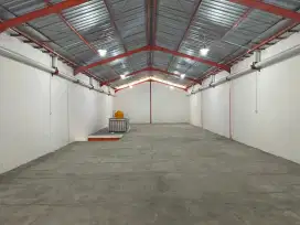 Sewa gudang+kantor 3lnt baru gress siap pakai