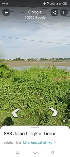 Tanah lahan nol jalan lingkar timur