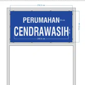 Papan nama plangtoko