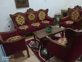 Kursi jati mewah mulus