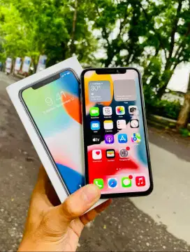 iPhone X 256GB White Lengkap