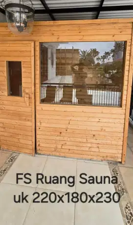 Jual bekas kamar sauna