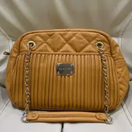 Charles & Keith Soft Brown Leather Bag