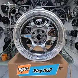 Velg Advan racing Ring 16 lebar 7
PCD. 4x100/114.3 et.35