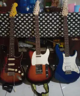 Guitar Fender Yamaha Keyboard
