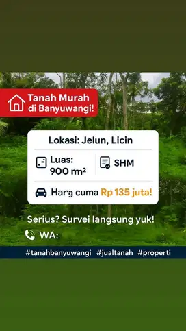 DIJUALTANAH MURAH