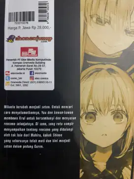 Komik Demon Slayer 3 buku