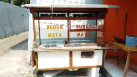 Jual rugi gerobak bubur ayam