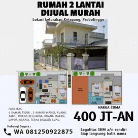 Jual Rugi Rumah 2 Lantai