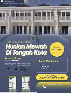 DIJUAL RUMAH 2 LANTAI DIMAKASSAR, JALAN BATUA RAYA