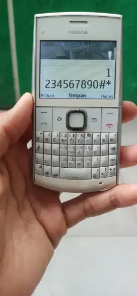 Jual hp Nokia X02-01 qwerty normal fungsi all operator