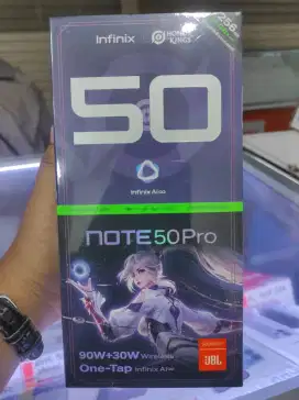 Infinix note 50 pro 8/256gb baru garansi resmi bisa TT bisa kredit