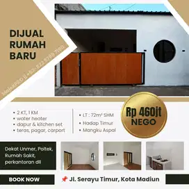RUMAH BARU Dekat Samsat, Kampus & Bunderan Serayu