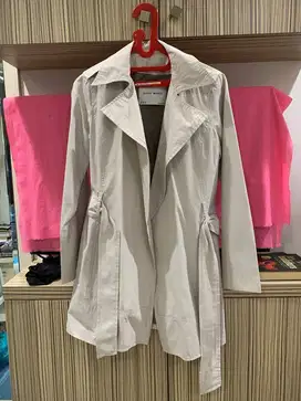 Zara Basic Woman Khaki Jacket Original