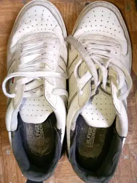 Sepatu pria Hilfiger denim putih