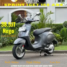 PIAGGIO VESPA SPRINT 150 IGET ABS TAHUN 2018 PERFECT CONDITION