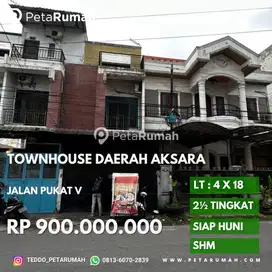 Townhouse siap huni jalan pukat v daerah aksara