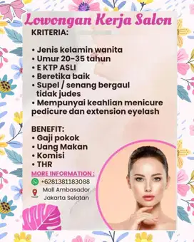 Salon beauty coorner