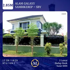 Rumah Alam Galaxy Sambikerep Lontar dkt Citraland Gwalk Pakuwon Mall