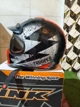 helm ink trooper ukuran L baru 2 minggu