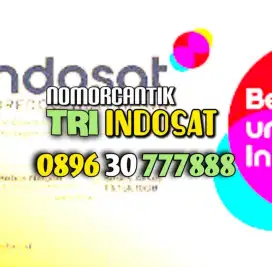 (bisa COD) Nomor Cantik Kartu TRI INDOSAT DOUBLE TRIPLE 777 888