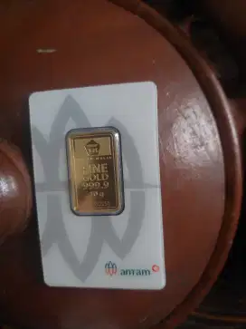 Jual Logam Mulia Antam 10gr tahun 2025 (Certicard, Redmark)