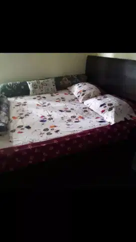 Tempat tidur (dipan) jati