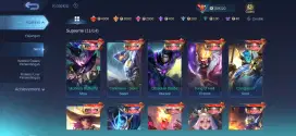 Akun ML Kolektor Sultan MLBB