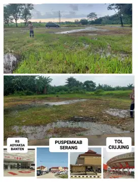 DIJUAL TANAH STRATEGIS DEKAT RS ADHYAKSA BANTEN