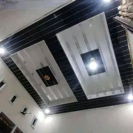Wall Moulding Sekat Plafon Partisi PVC GRC Gypsum Jasa Tukang Pasang