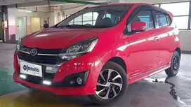 TDP 6,JT Daihatsu Ayla 1.2 R Bensin-MT Merah 2019