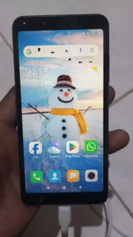 Redmi 6a ram 2/16 minus retak
