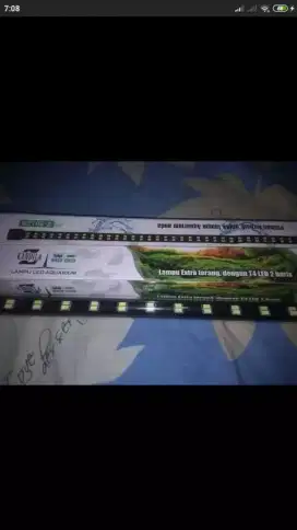Lampu celup akuarium 50 cm dan 60 cm . BARU.  KANDILA Z