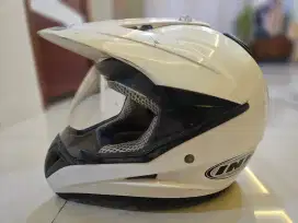 Helm Touring Fullface INK Supermoto Warna Putih