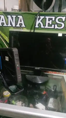 Mini PC core i3 gen4  full set