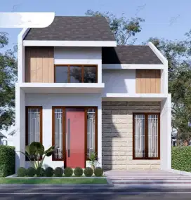 Rumah bebas banjir di depok