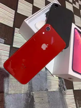 iphone XR 128GB merah kondisi Ok lecet pemakaian