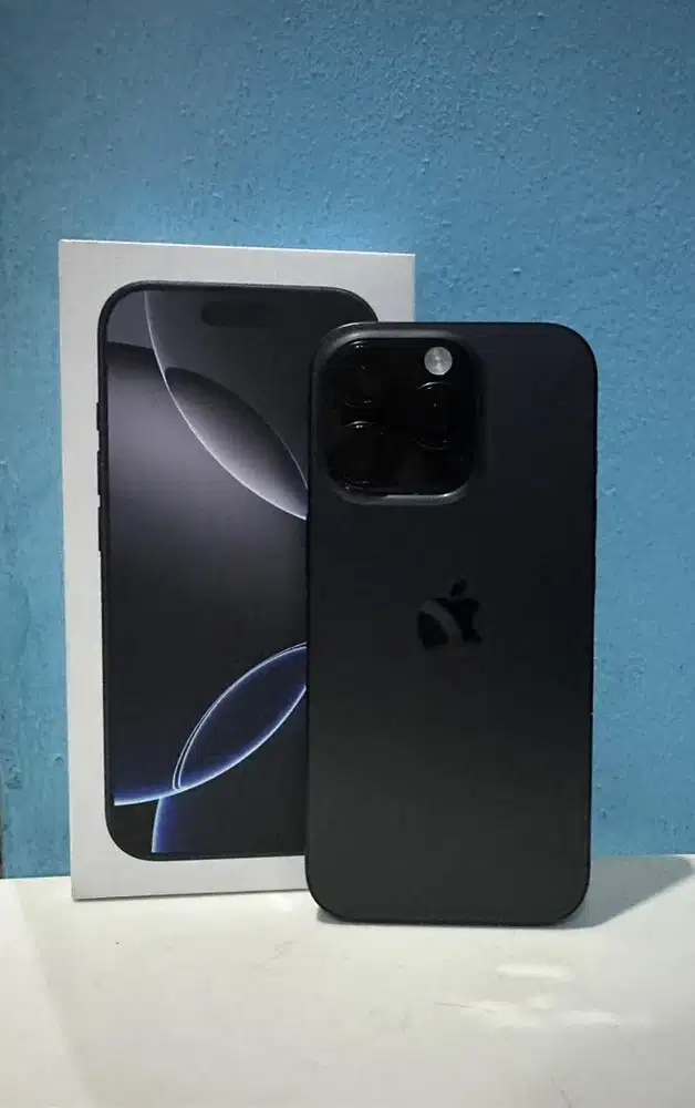iphone 16 pro 256gb ibox black titanium