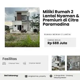 Miliki Rumah 2 Lantai Nyaman & Premium di Citra Paramadina