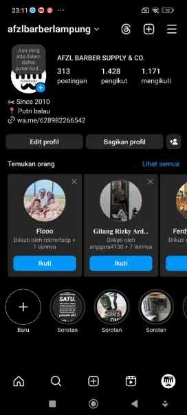 Kapster tukang cukur