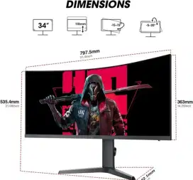 Monitor 34inch 164hz