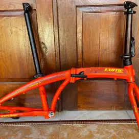 Frame set exotic dan kelengkapan