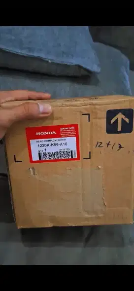 Head vario 150 dua klep original honda