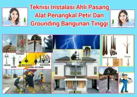 Pusat Perlengkapan Jual Pasang Anti Petir Penangkal Petir