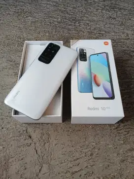 Redmi 10 Ram 6/128 Fullset Mulus Second Garansi COD / Antar Ke Tempat