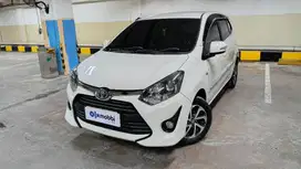 TDP 6,JT Toyota Agya 1.2 G Bensin-AT Putih 2018