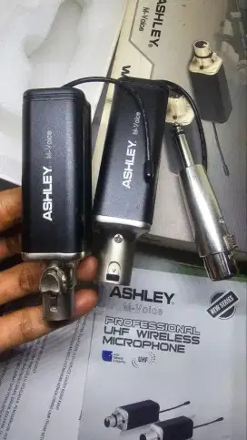 Wireless Audio Ashley M-Voice Transmitter Receiver Mulus Like New